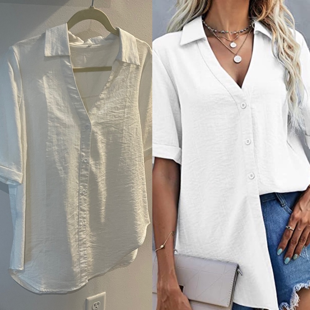 White Top  - bundle 4 items for $30 (anything $25 & under) exp 06/30